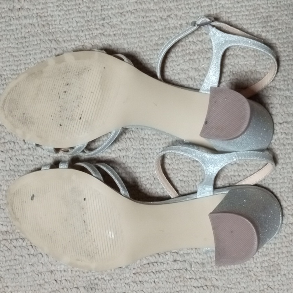 BADGLEY MISCHKA, Wedding, Holidays, glitter, block heel, special occasio… - Picture 3 of 6